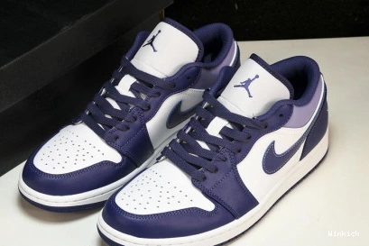 “Covered Jordan Tones” Low 1 Purple 553558-515 0731
